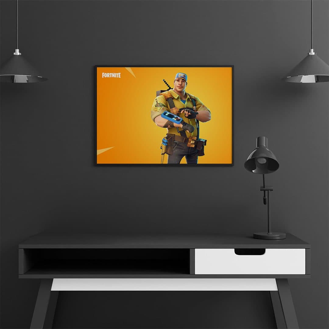 تابلو عکس اتاق گیمینگ با تم فورت نایت (افقی) fortnite-015 — تصویر ۳