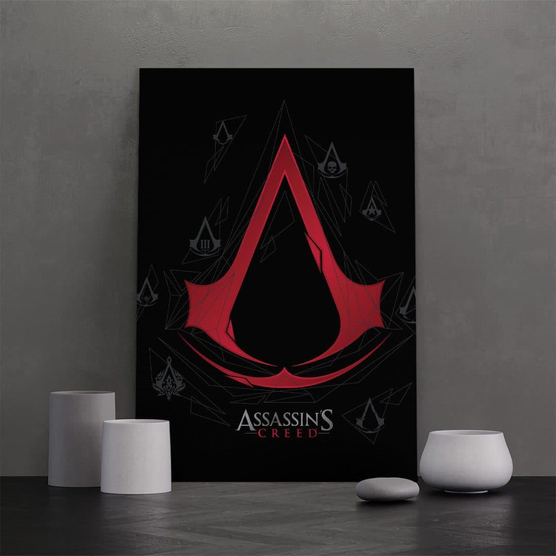 تابلو عکس اتاق گیمینگ با تم اساسینز کرید (عمودی) Assassin’s Creed-075 — تصویر ۴