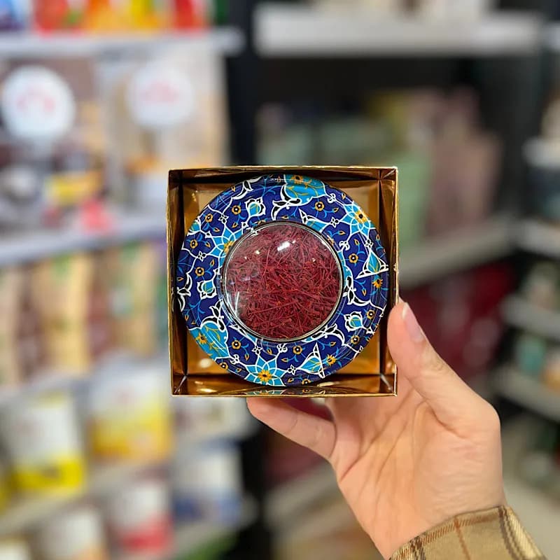 زعفران نگین دستگاهی جعبه ای — تصویر ۲