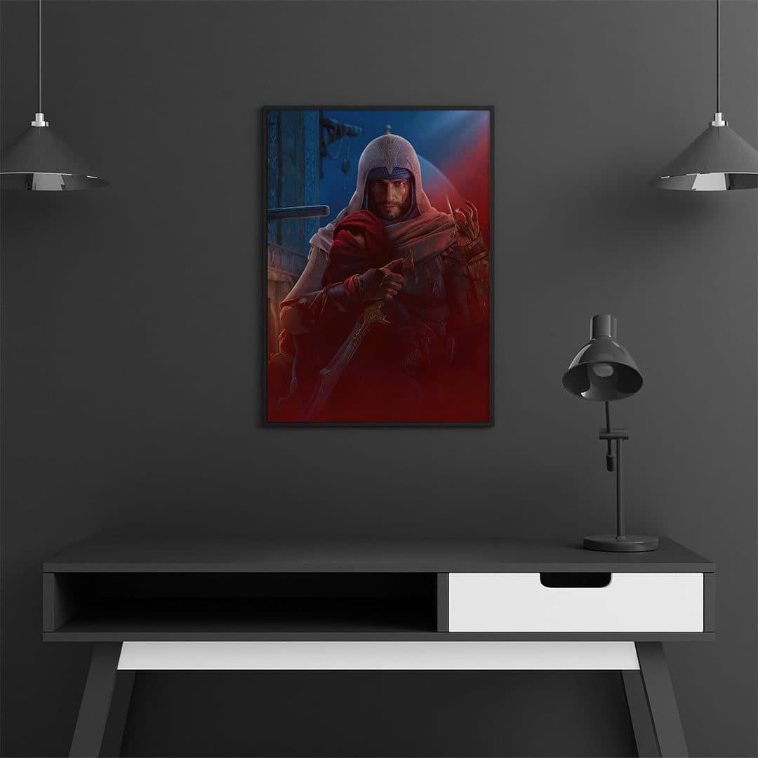 تابلو عکس اتاق گیمینگ با تم اساسینز کرید (عمودی) Assassin’s Creed-071 — تصویر ۲