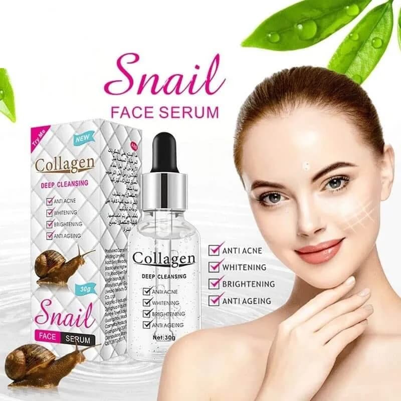 سرم چهارکاره کلاژن حلزون Collagen حجم 50 میلی‌ لیتر — تصویر ۴