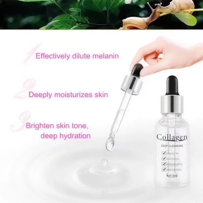 سرم چهارکاره کلاژن حلزون Collagen حجم 50 میلی‌ لیتر — تصویر ۵