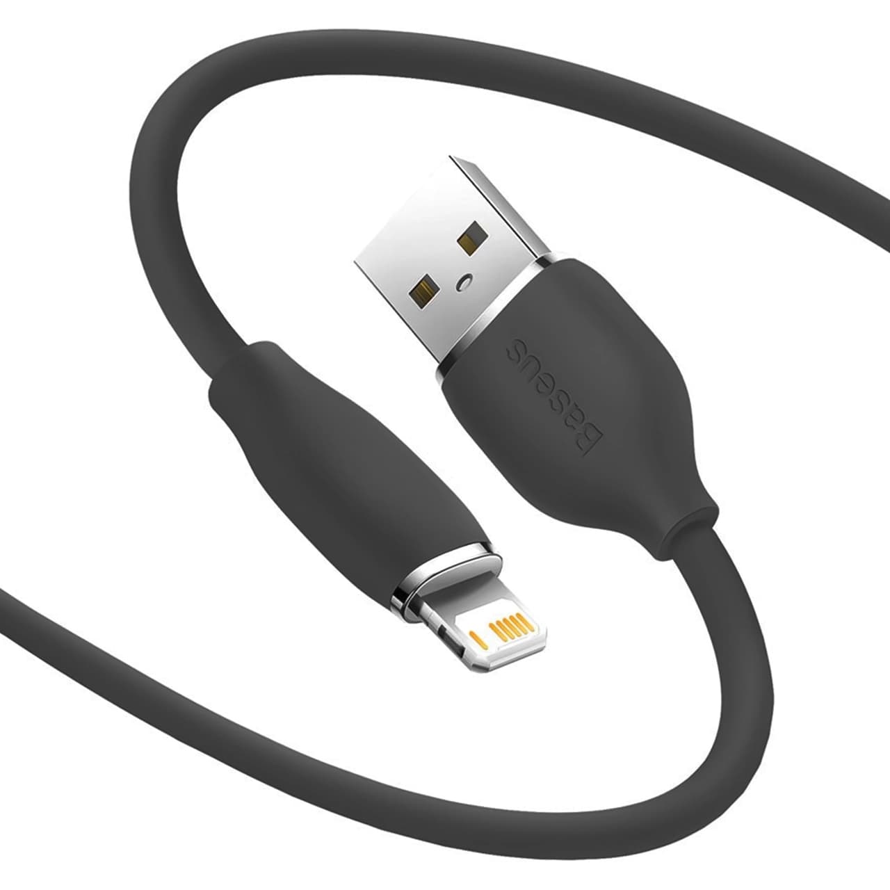 کابل تبدیل USB به لایتینیگ بیسوس مدل CAGD000006 طول 1.2 متر و توان 2.4 آمپر — تصویر ۳