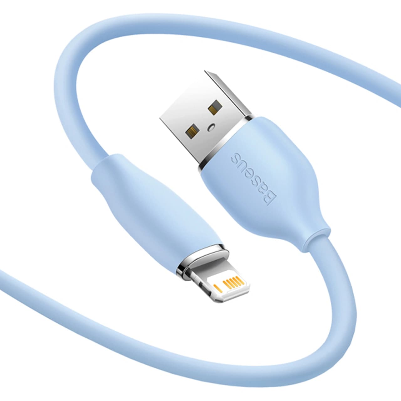 کابل تبدیل USB به لایتینیگ بیسوس مدل CAGD000103 طول 2 متر و توان 2.4 آمپر — تصویر ۳