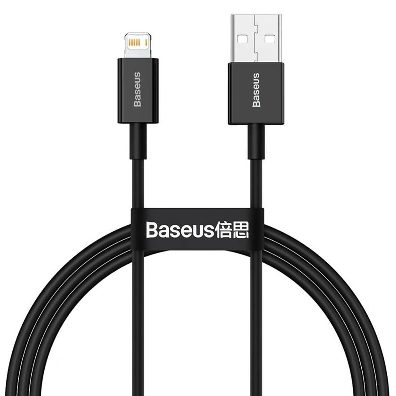 کابل تبدیل USB به لایتینیگ بیسوس مدل CALYS طول 25 سانتیمتر توان 2.4 آمپر