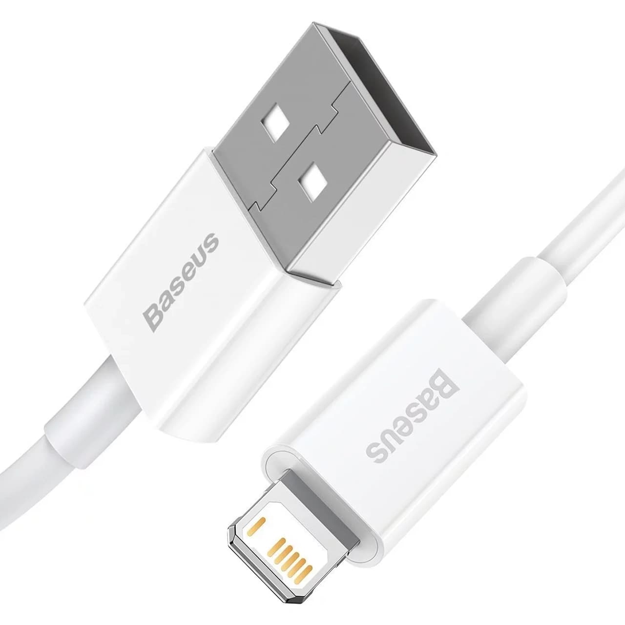 کابل تبدیل USB به لایتینیگ بیسوس مدل CALYS طول 25 سانتی‌متر توان 2.4 آمپر — تصویر ۲