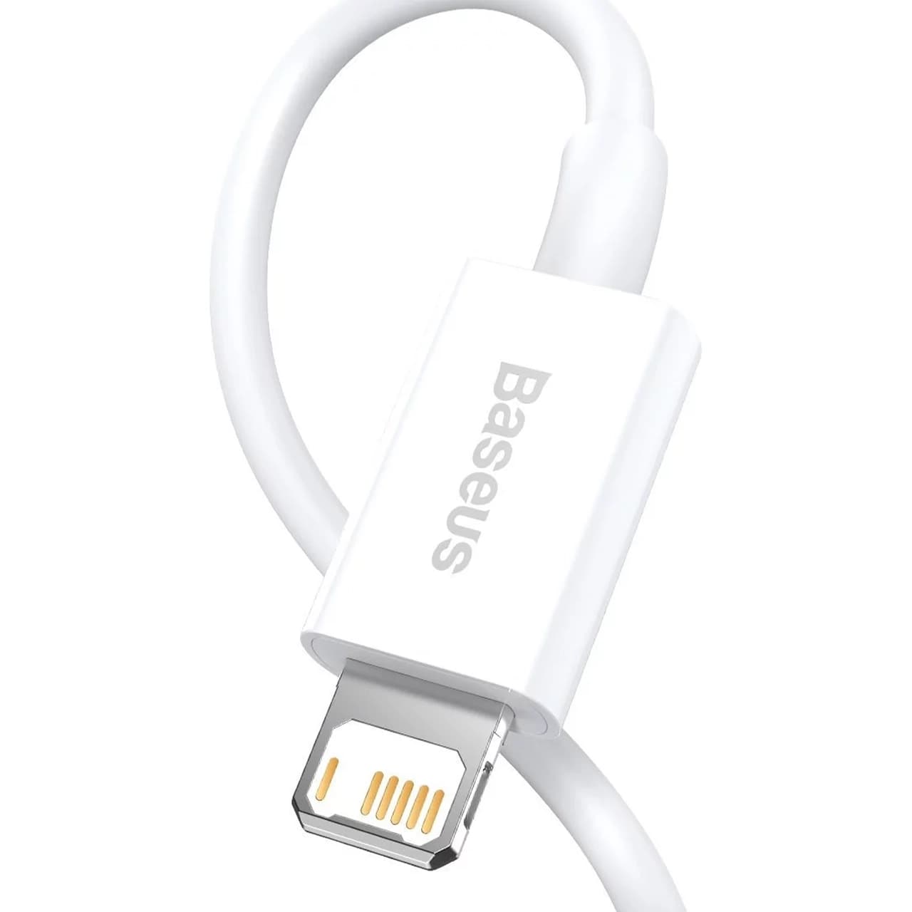 کابل تبدیل USB به لایتینیگ بیسوس مدل CALYS طول 25 سانتی‌متر توان 2.4 آمپر — تصویر ۳