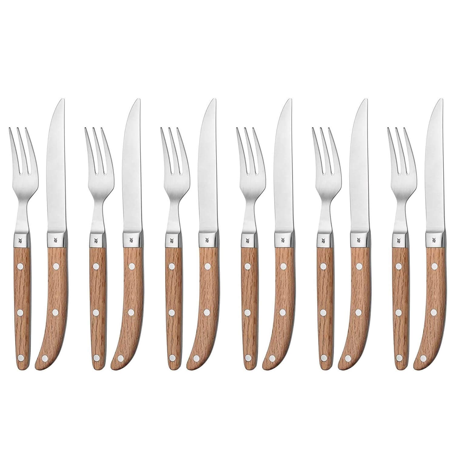 کارد و چنگال استیک 6 نفره وی ام اف | WMF Ranch steak cutlery