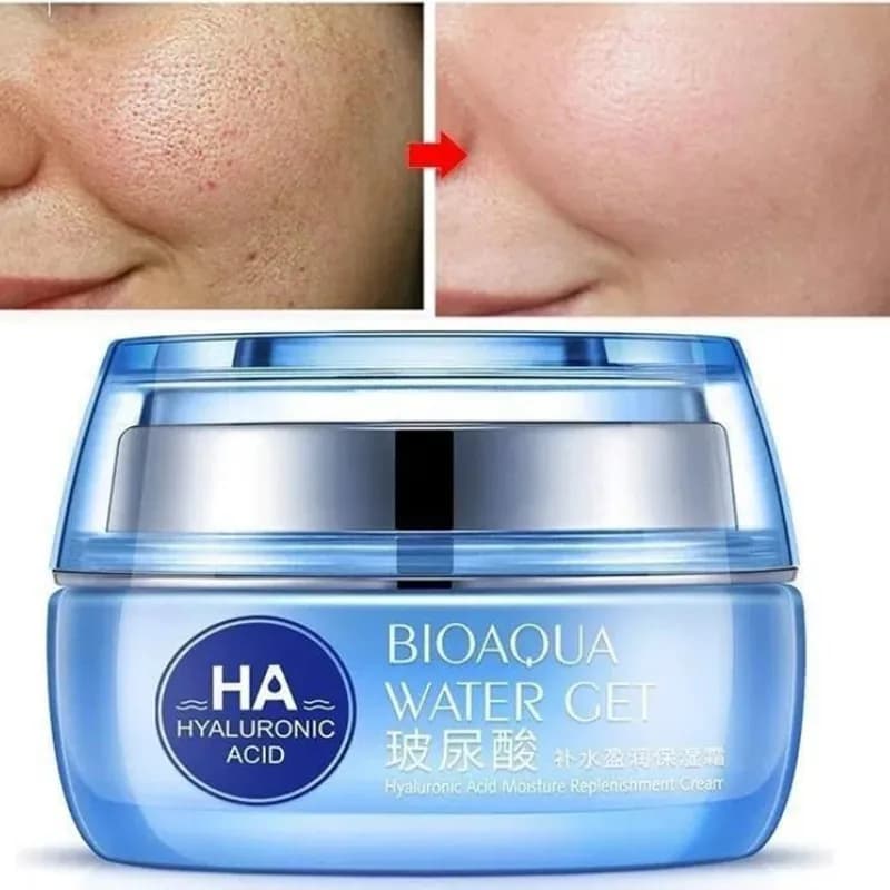 کرم آبرسان و مرطوب کننده صورت و دست بیوآکوا مدل هیالورونیک اسید حجم ۵۰ میلی لیتر — تصویر ۸
