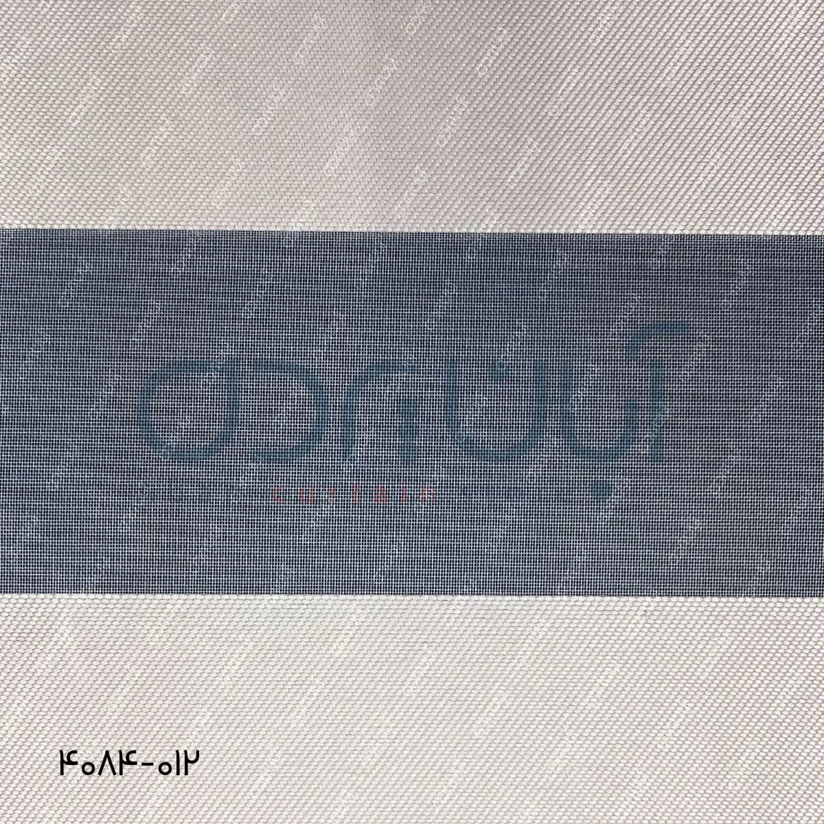 پرده زبرا ساده رنگ بژ — تصویر ۳