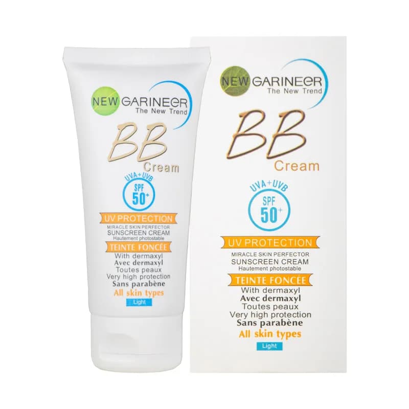 بی بی کرم ضد آفتاب لایت گارنیر SPF50 حجم 50 میلی لیتر