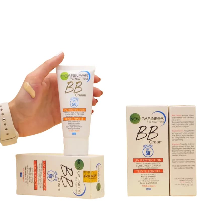 بی بی کرم ضد آفتاب لایت گارنیر SPF50 حجم 50 میلی لیتر — تصویر ۶