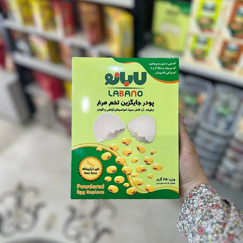 پودر جایگزین تخم مرغ لابانو — تصویر ۲