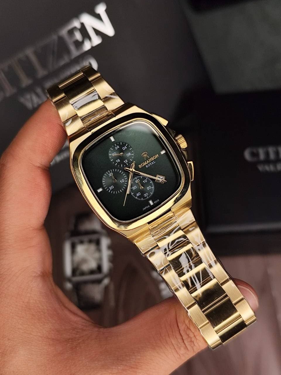ساعت مچی مردانه کرنوگراف رومانسون رویال ROMANSON ROYAL — تصویر ۷