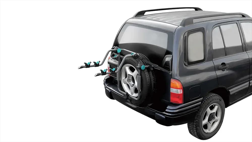 خرید باربند حمل دوچرخه برای ماشین روی زاپاس BNB RACK BC-8409-2PN جهت حمل دو عدد دوچرخه / BNB trunk bike rack bc-8409-2pn Taiwan / دوچرخه چند منظوره شهری کوهستان / اصل با ضمانت ©️ کمترین