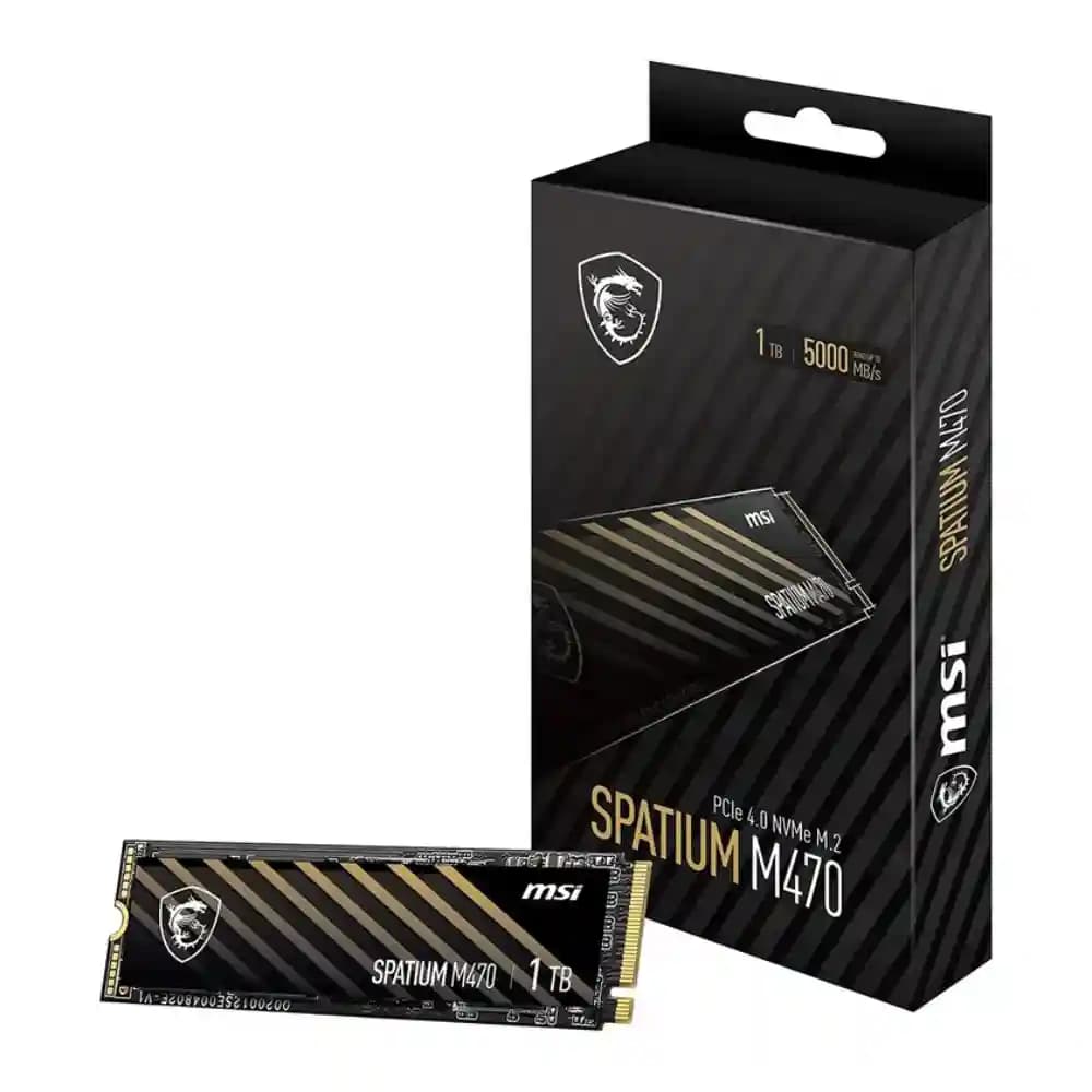 هارد اس اس دی NVMe M.2 اینترنال ام اس آی مدل SPATIUM M470 ظرفیت 1 ترابایت — تصویر ۶