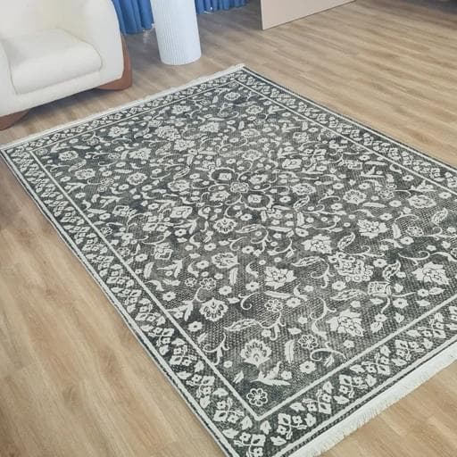 فرشینه مخمل هازان ترک طرح سیلورگل u487(پس کرایه) — تصویر ۷