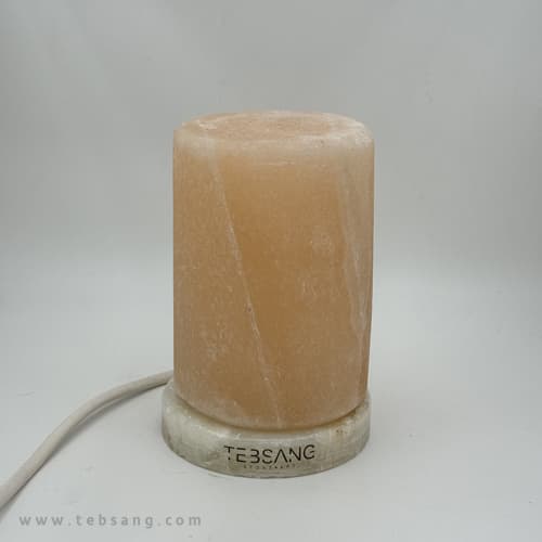 آباژو سنگ نمک طرح استوانه /کد ZC-1142 — تصویر ۳