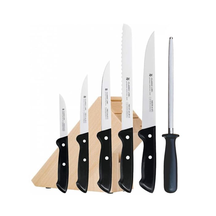 کارد با بلوک 7 پارچه وی ام اف | WMF CLASSIC LINE Knife block set, 7-pcs — تصویر ۱۰