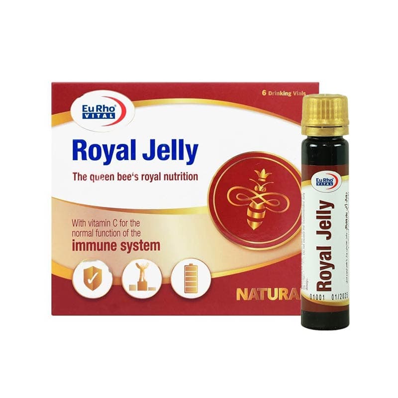 ویال خوراکی رویال ژلی یوروویتال — تصویر ۲