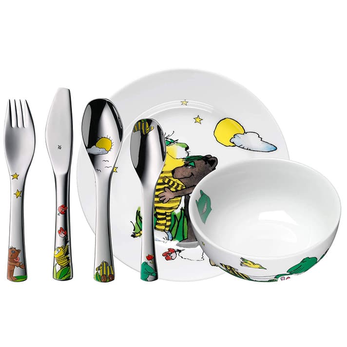 سرویس غذاخوری 6 پارچه کودک دبلیو ام اف طرح WMF Children’s cutlery JANOSCH — تصویر ۲