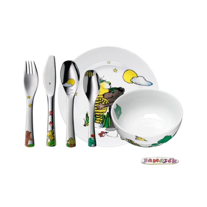 سرویس غذاخوری 6 پارچه کودک دبلیو ام اف طرح WMF Children’s cutlery JANOSCH — تصویر ۹
