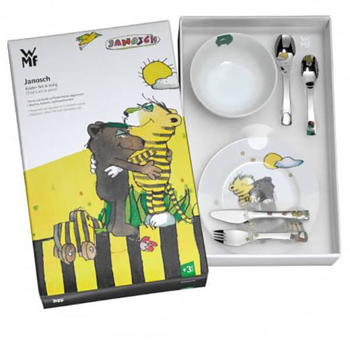 سرویس غذاخوری 6 پارچه کودک دبلیو ام اف طرح WMF Children’s cutlery JANOSCH — تصویر ۳