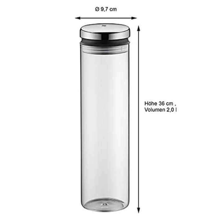 بانکه 3 پارچه دبلیو ام اف مدل WMF Storage jar Depot — تصویر ۳