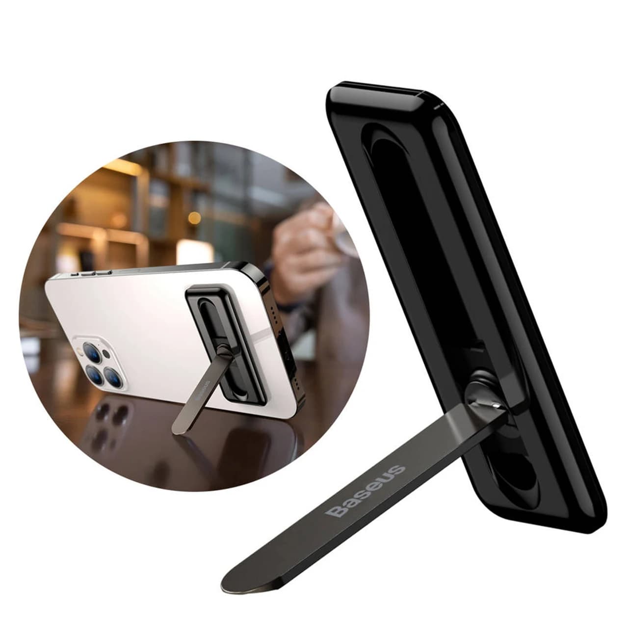 پایه نگهدارنده گوشی موبایل بیسوس مدل LUXZ000001 — تصویر ۲