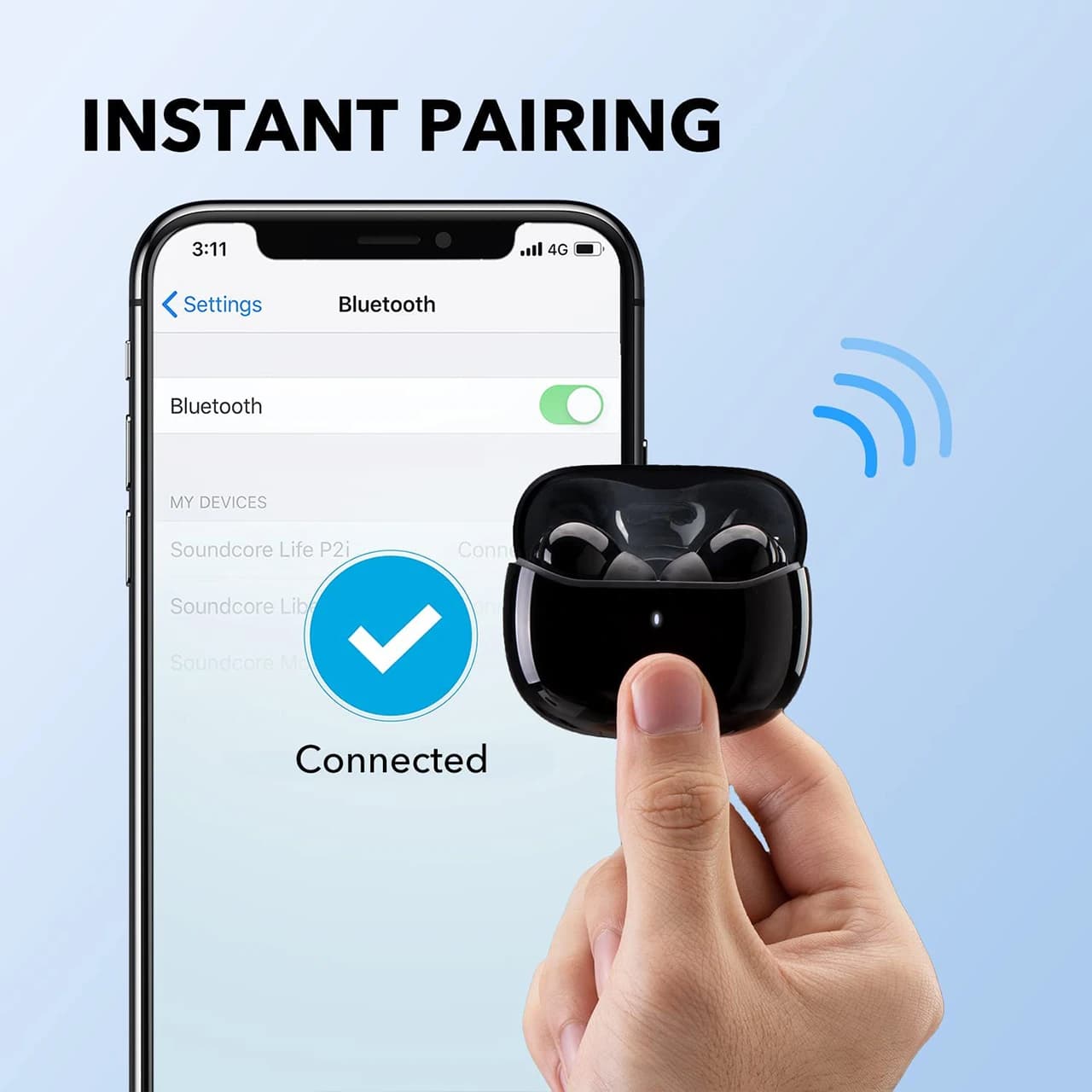 هندزفری بی سیم ساندکور مدل R100 A3991 — تصویر ۷