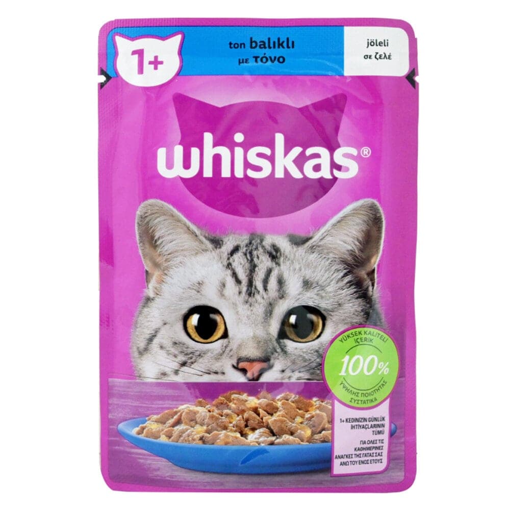 پوچ گربه ویسکاس مدل Tasty Mix طعم ماهی تن وزن ۸۵ گرم