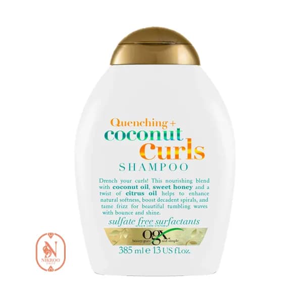 OGX Coconut Curls شامپو 385ml — تصویر ۲