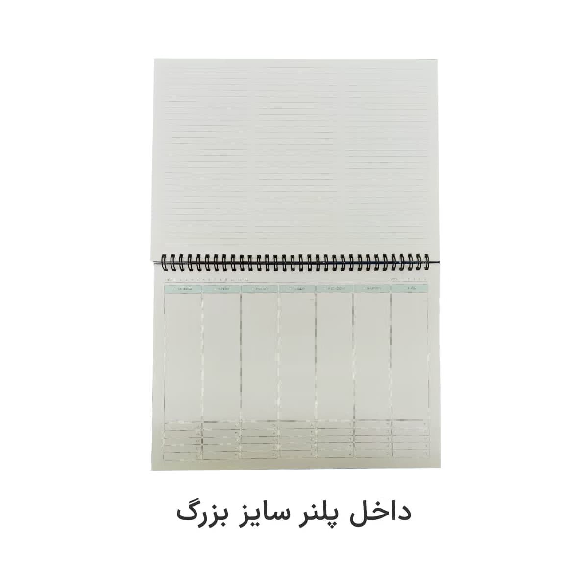 پلنر هفتگی همیشه – سایز کوچک و بزرگ — تصویر ۴