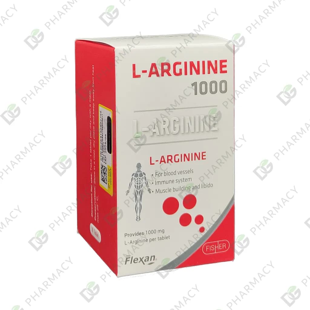 ال آرژینین 1000 میلی گرم فیشر فلکسان — تصویر ۲