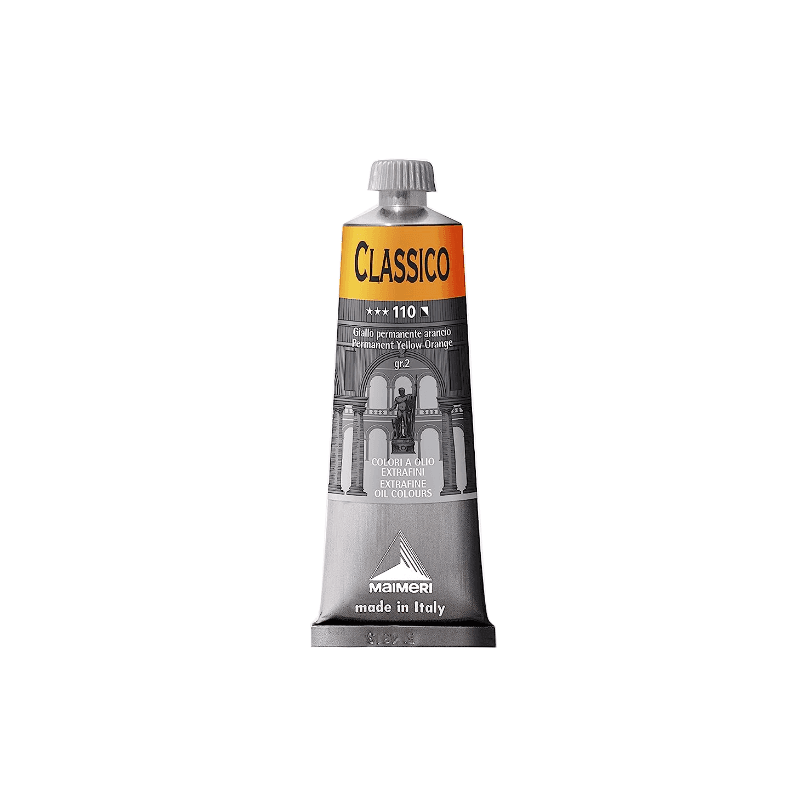 رنگ روغن کلاسیکو مایمری Permanent yellow Orange