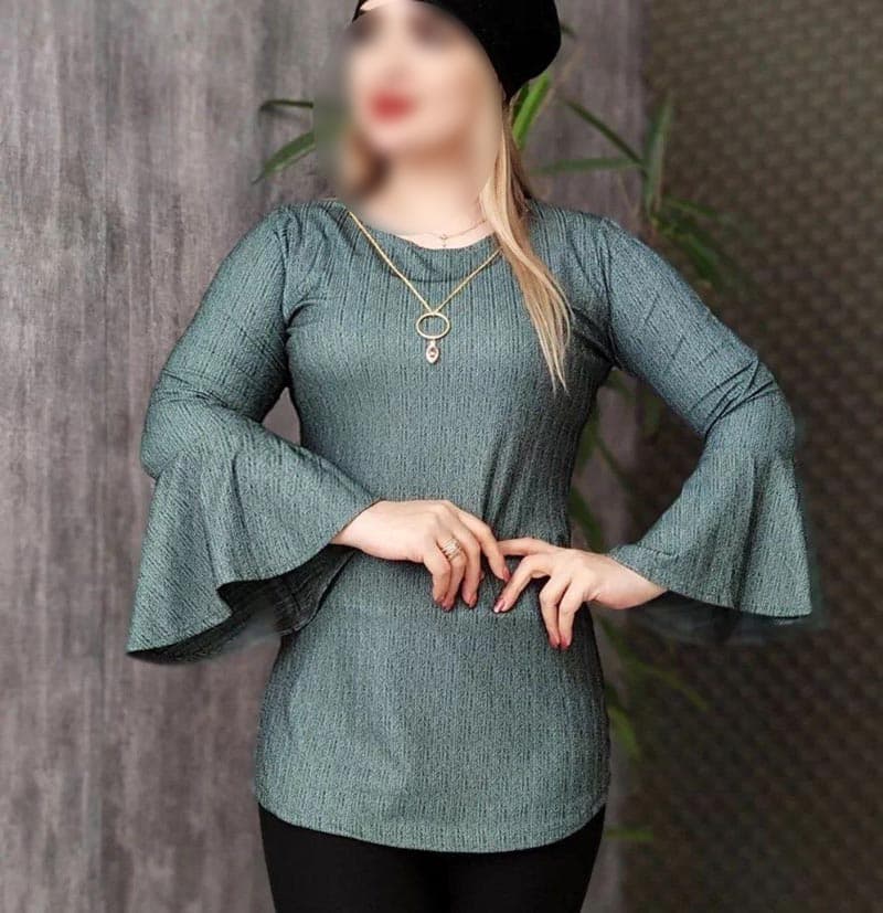 شومیز آستین کلوش کد84 — تصویر ۳