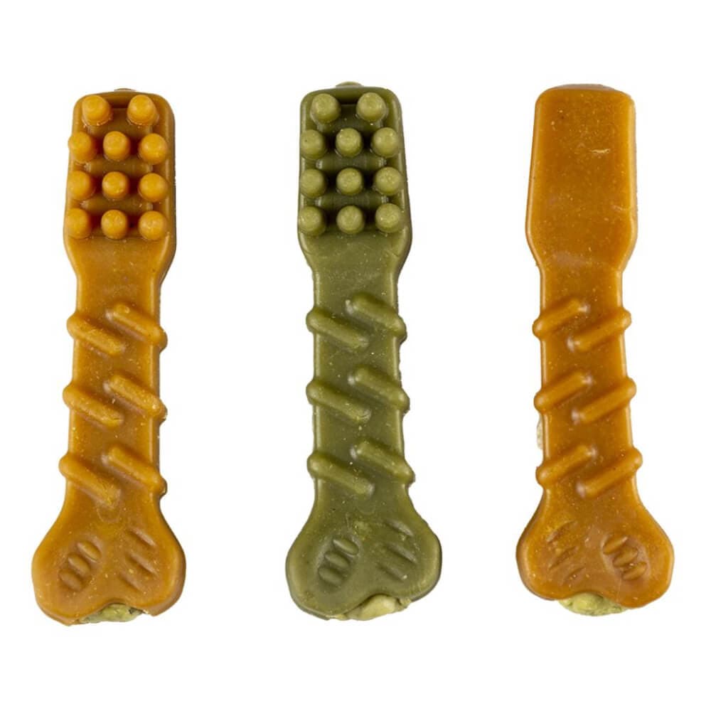 تشویقی سگ دووپلاس مدل Stuffed Dental Toothbrushes وزن ۴۰۰ گرم — تصویر ۳