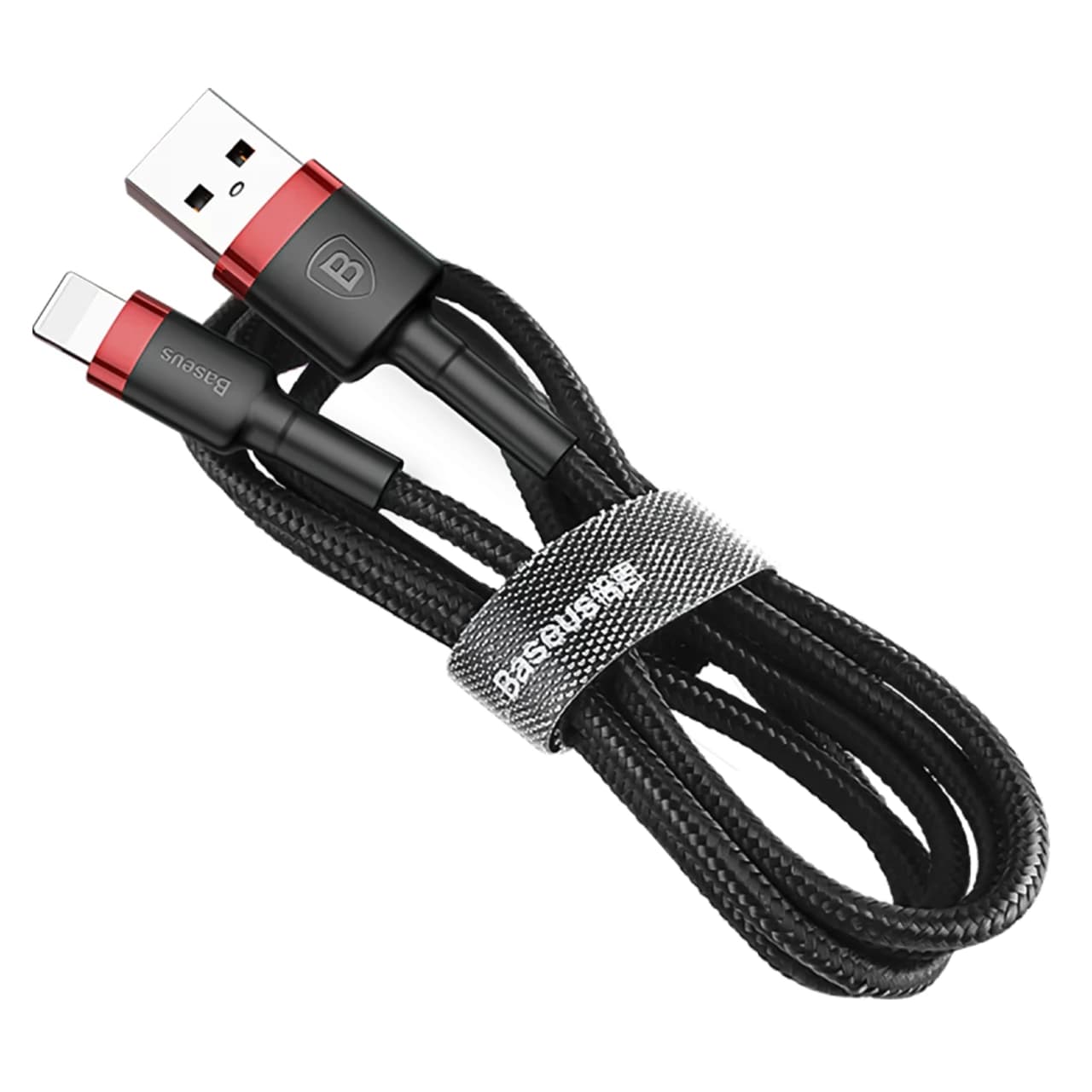 کابل تبدیل USB به لایتینیگ بیسوس مدل CALKLF طول 1 متر توان 2.4 آمپر — تصویر ۶