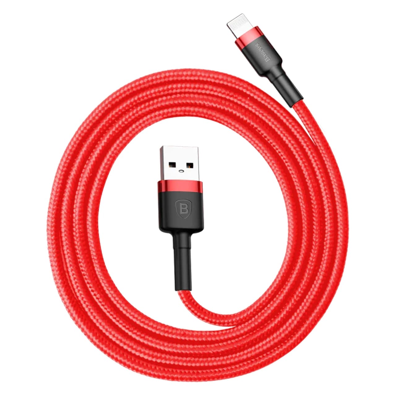 کابل تبدیل USB به لایتینیگ بیسوس مدل CALKLF طول 1 متر توان 2.4 آمپر — تصویر ۸