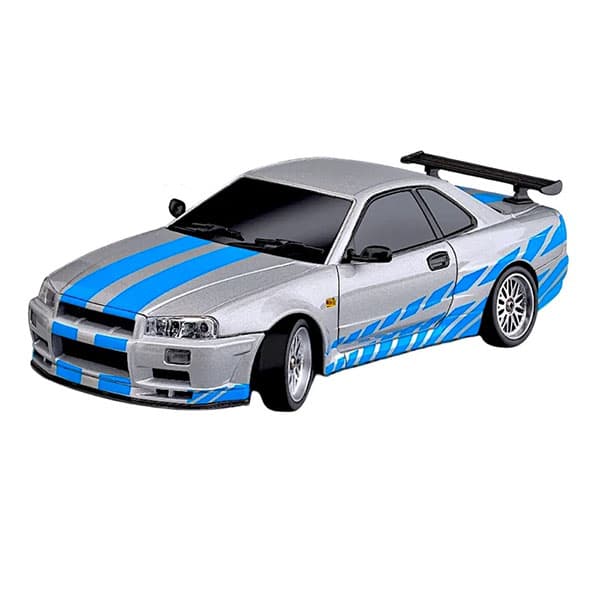 ماشین کنترلی فلزی دریفت مسابقه ای مدل نیسان جی تی آر مقایس 1:18 کد NISSAN GTR LD1899