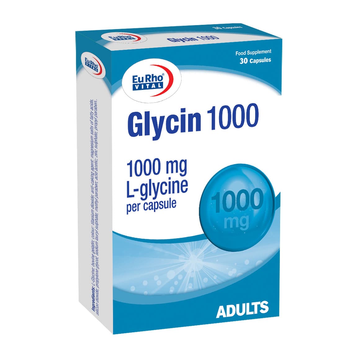 کپسول گلایسین 1000 یوروویتال