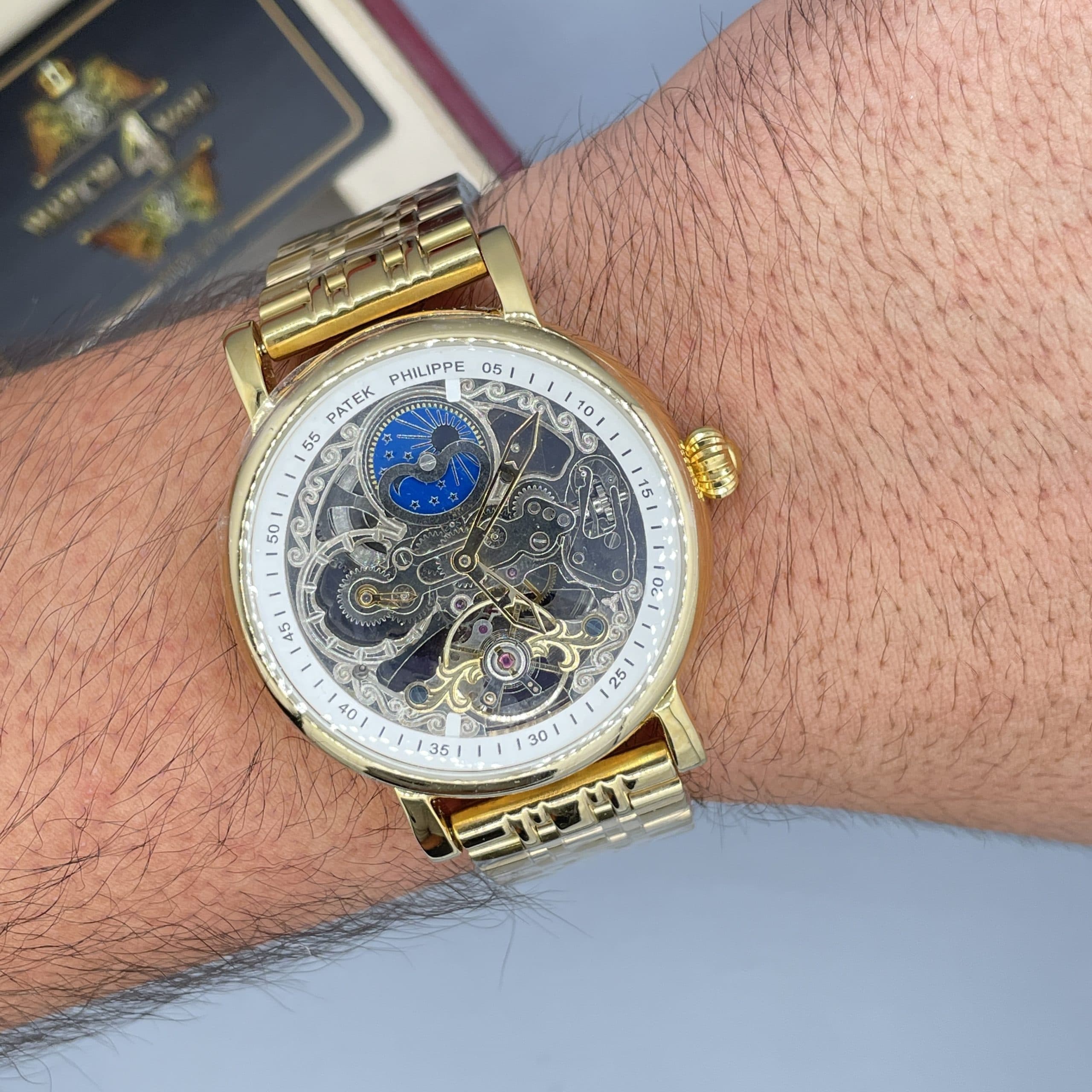 ساعت مچی مردانه اتوماتيک پتک فيليپ Patek philippe — تصویر ۹