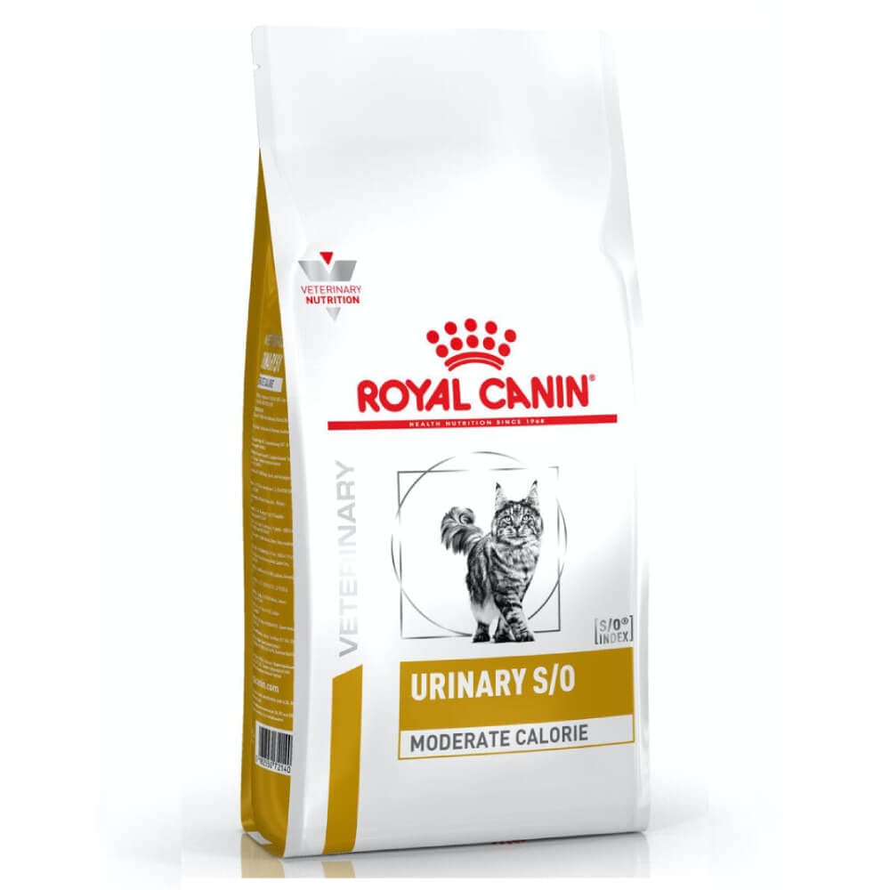 غذای خشک گربه رویال کنین مدل Urinary S/O Moderate Calorie وزن ۱.۵ کیلوگرم