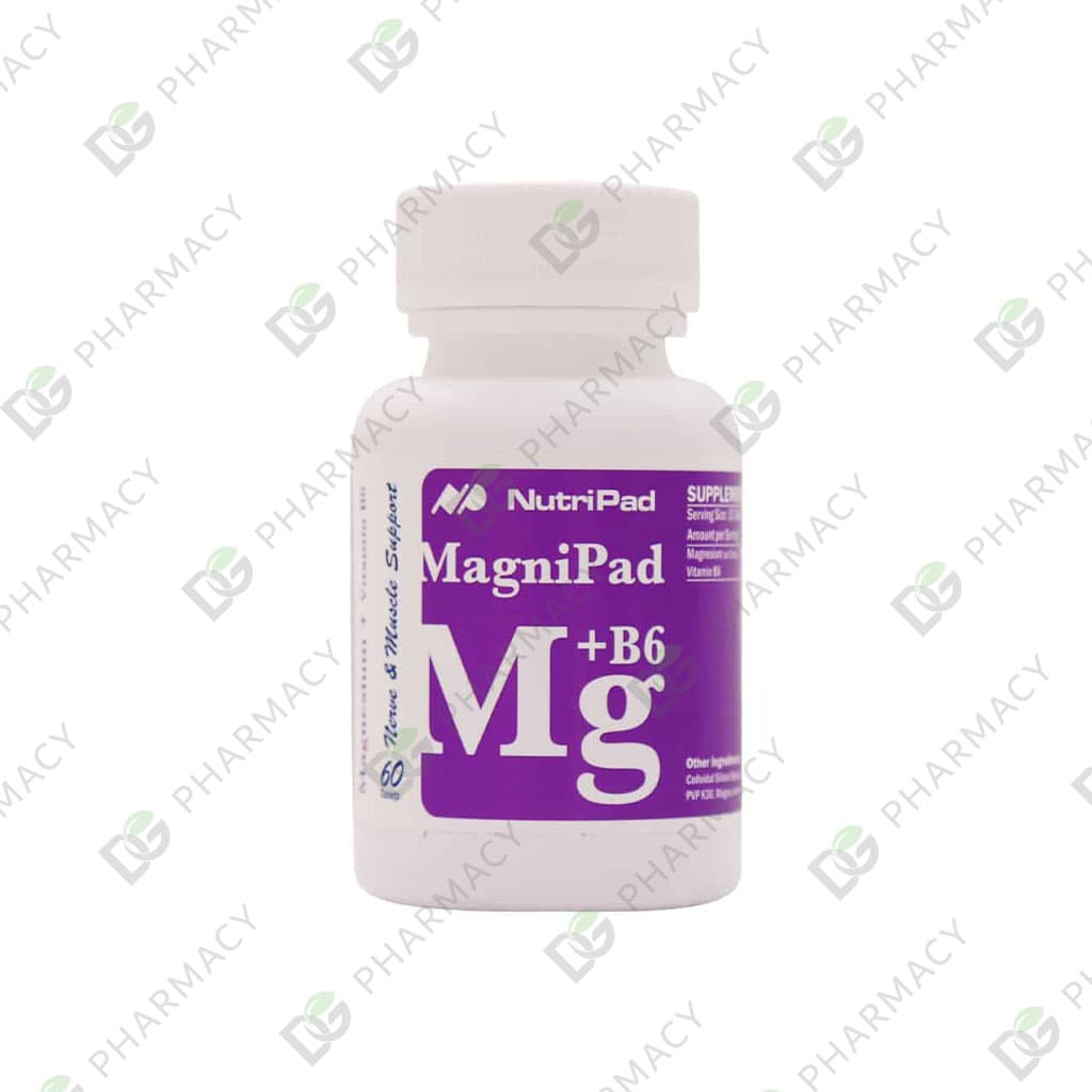 مگنی پاد منیزیم سیترات و ویتامین ب6 – 60 عددی