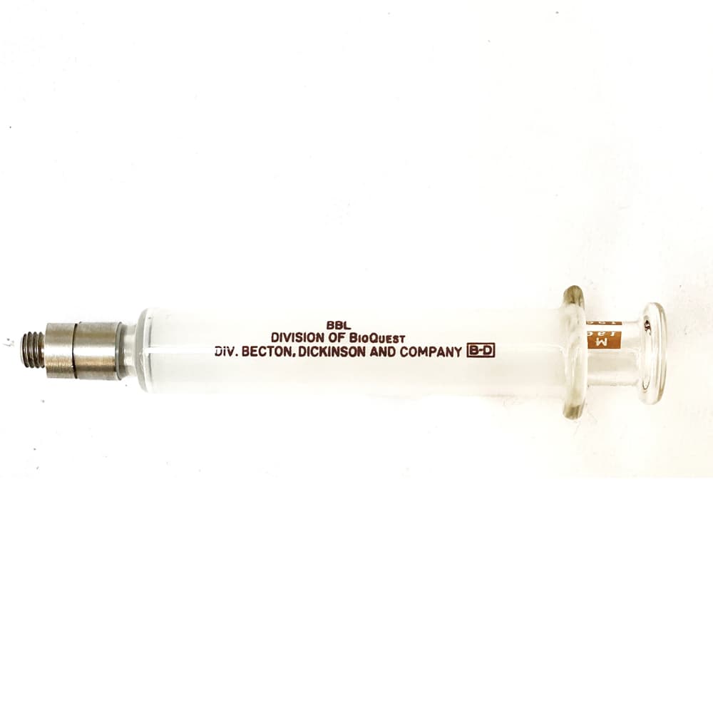 سرنگ لوئرلاک (قفل دار) شیشه ای 5 سی سی BD آمریکا تمام شیشه ای BD Glass Syringe, Luer Lock 5ml