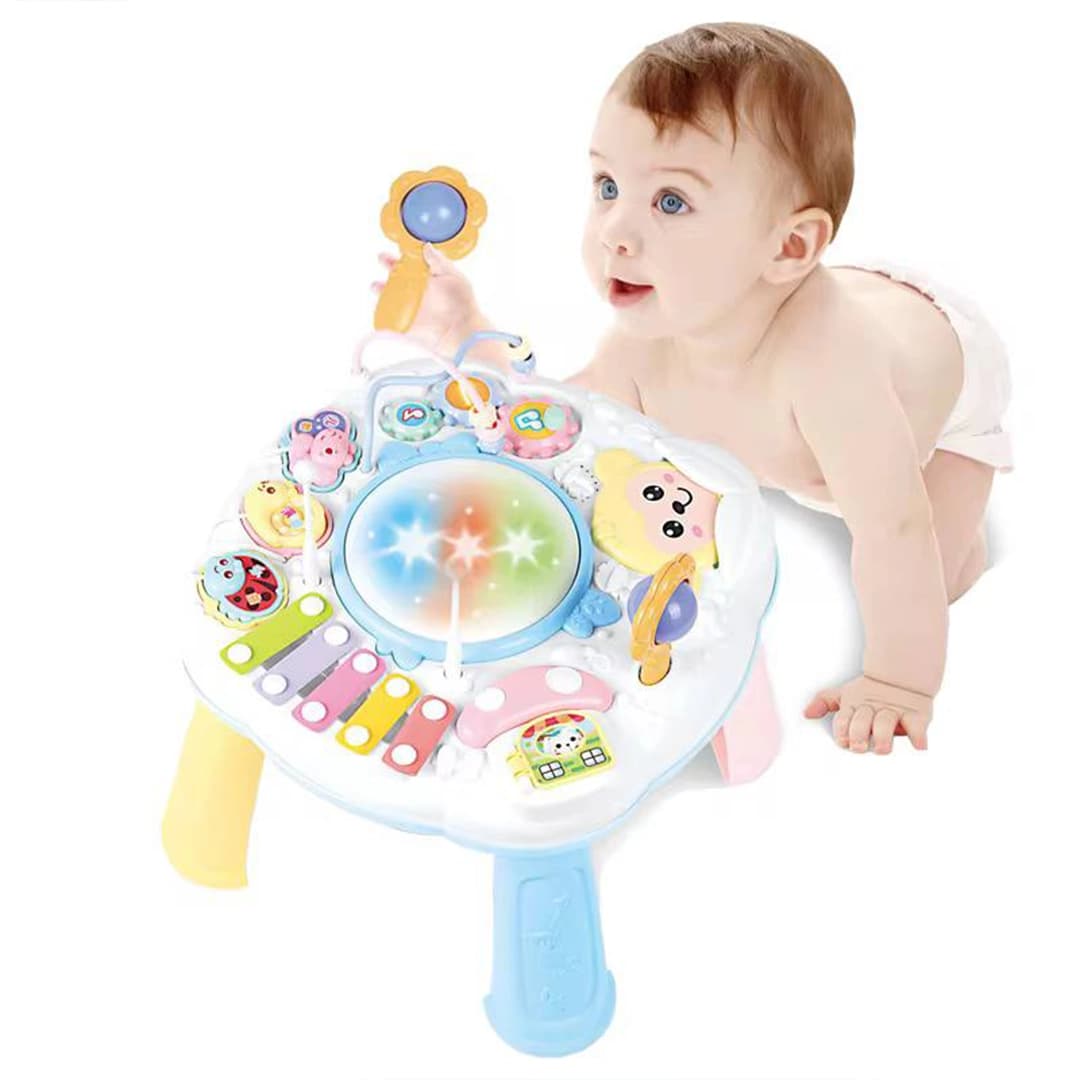 میز بازی موزیکال و چراغدار کد YL411 سوببر SOBEBEAR