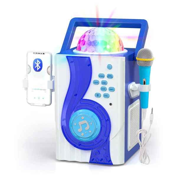 دستگاه دی جی(کارائوکه) کودک اسپیکر میکروفون دار اسباب بازی کد 5016A