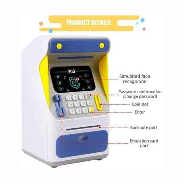 اسباب بازی عابربانک ATM با سنسور چهره مدل 7012A — تصویر ۷