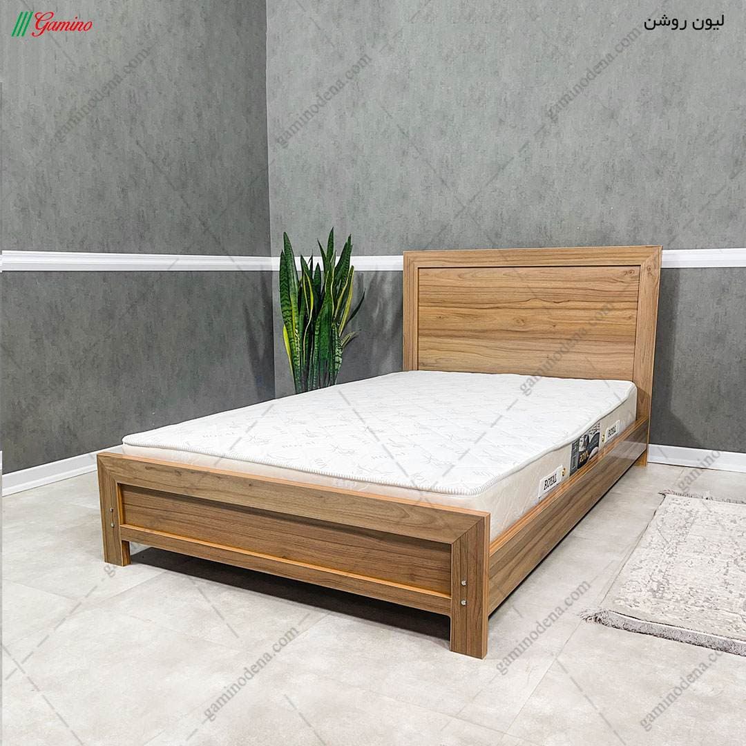 ست تخت خواب و پاتختی ساده و شیک دیاکو — تصویر ۳