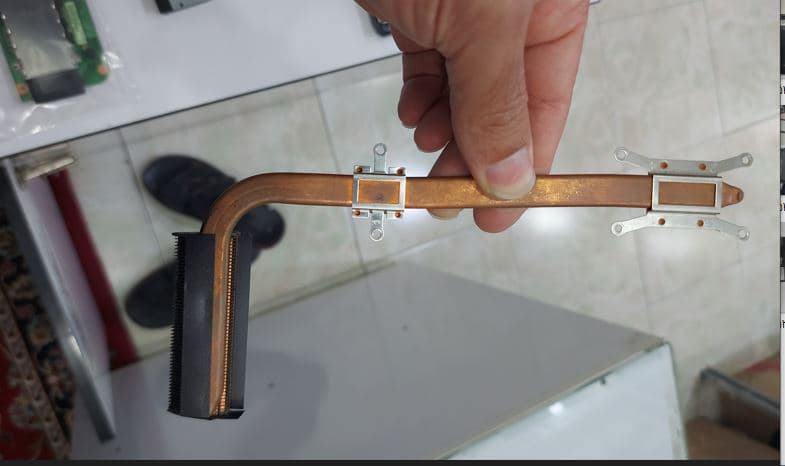 هیت سینک لپ تاپ ایسوس مدل asus u80v